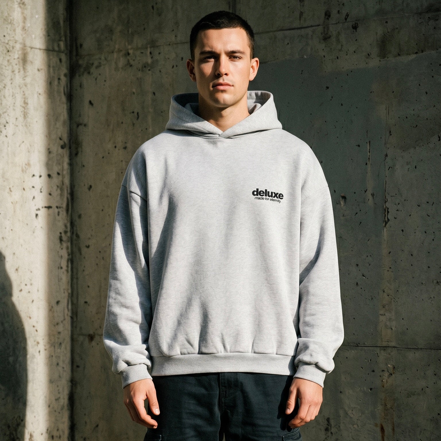 ESSENTIAL HOODIE GREY